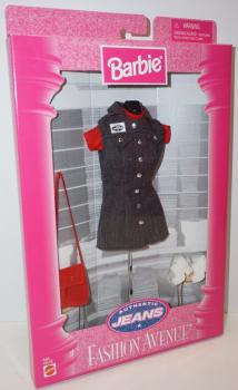 Mattel - Barbie - Fashion Avenue - Authentic Jeans - Denim Jumper - Outfit